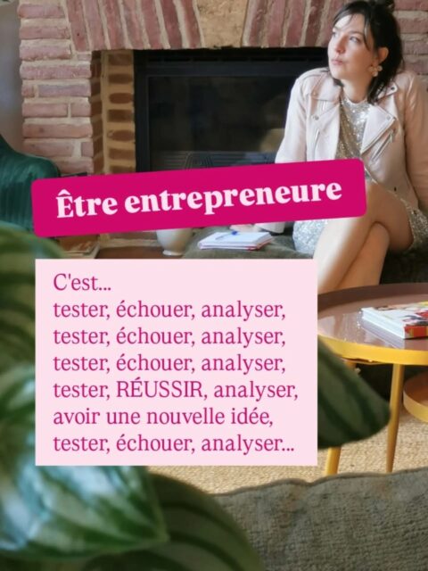 On ne va pas se mentir, il y a clairement plus d'échecs que de réussites... Surtout au début...

Mes premières années ont été difficiles car à l'époque je donnais beaucoup d'importance au résultat.
D'un point de vu financier l'échec était stressant mais pas que...

C'est comme si celui ci venait également ébranler ma valeur et celle de mon offre.
Du coup à chaque échec je remettais tout en question et cela m'epuisait...

Or l'échec n'est que le résultat d'une somme d'actions.
Mon expérience me montre aujourd'hui qu'il est rarement en lien avec la valeur réelle de l'offre ou le professionnalisme de l'entrepreneure.

La preuve, il existe des offres moyennes vendues par des professionnels moyens à des prix haut de gamme 😅

Bref,
si tu te reconnais sache que c'est normal.
Mais sache aussi que c'est la qualité de ton analyse qui fera toute la différence dans ce process.
C'est ce qui te permettra d'avoir des phases de test moins longues, plus pertinentes et donc plus de résultats 😁

Et c'est justement sur ce point précis, l'analyse, que nous te proposons de te pencher grâce à notre nouveau quiz 🎁

Commente "Analyse" en commentaire ou va voir directement dans la bio 👆

🎁 Cadeau éphémère disponible pendant quelques jours seulement. 

Ellen ☀️ 

📸 Le message de la photo : Elle a été prise par @barbara.andre_cussatlegras lorsque j'écoutais attentivement le pitch de @soul_body_in_harmony chez @la_toulousaine_maison lors de la dernière Journée du Business Aligné.
Aurélie m'a bluffée par son éloquence et son alignement, encore 👏