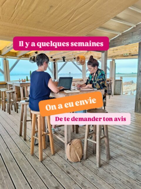 On sentais que notre image devait évoluer alors on s'est fait un mood board.
On l'a kiffé ❤️
Tellement kiffé que ça nous a donné envie de faire un shooting photo au bord de l'océan 😁
Il arrive tout bientôt, on a hâte 🌊
On a ensuite eu envie de vous demander votre avis et (comme par magie) vous avez confirmé notre choix 🤩
Merci à toutes celles qui ont voté pour leur palette préférée et encore plus à celles qui nous ont donnés en plus la raison de leur choix.
J'ai pris le temps de vous citer ci dessous afin que vous puissiez admirer (et reconnaître 😅) votre commentaire dans ce post.
@flexitime_rh_et_com @boukpetinathalie @altigraphy_astrid @blandinequilibre @soul_body_in_harmony @linstantkat @jennifer.naturo @dusoleil_dansmavie @magalituffier @morganeetkalys @claire.qui.petille @alice.mahieu @aline_lespossibles
On adore vous embarquer avec nous dans les coulisses, on continue ?
Des bisous 😘
Ellen